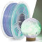 IEMAI PETG-Filament, 1,75 mm, 1 kg, Farbverlauf, durchscheinend, PETG, Grün / Lila, Hochgeschwindigkeits-3D-Drucker-Filament, Maßgenauigkeit +/- 0,02 mm