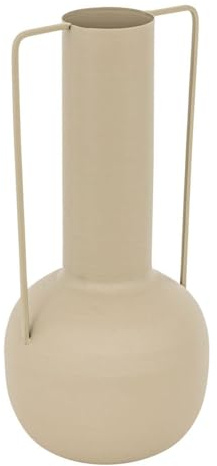 Atmosphera - Metallvase Sylvain beige leinen h295cm