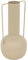 Atmosphera - Vase métal Sylvain Beige Lin h295cm