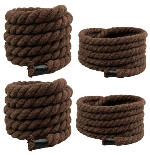 North Hill Goods Lacci in corda spessa, lacci di ricambio perfetti per scarpe da ginnastica AF1 e altre scarpe da ginnastica alla moda/Athleisure, Marrone