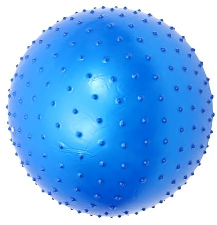 BESTonZON Fitness Ball Für Yoga Und Massage Massageball Mit Noppen Für Schwangere Und Tiefengewebemassage Stabiler Gymnastikball Für Zuhause Und Büro