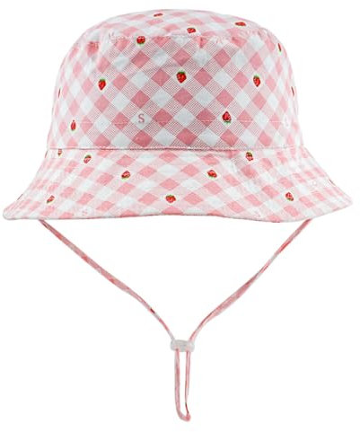 KeepSa 100% Baumwolle Sonnenhut Baby Mädchen Jungen Kinder Sommer Kinderhut Fischerhut mit Breite Krempe