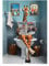 Saituo Home Wc Poster - Wandbild - Badezimmer Poster - Tier Wandbilder - 20 x 30 cm (D)