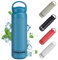 HOMEFUNK Insulated Stainless Steel Smart Water Bottle Metal Flask for Hot and Cold Drinks Coffee and Baby Bottles Water Bottle Metal Hot Water Flask 500ML (Blue)