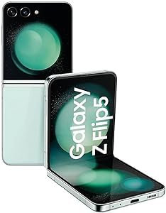 Samsung Galaxy Z Flip5 5G, 256GB Storage, Green Colour (Renewed)