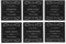 Garneck 6 Sheets Self-Adhesive Waterproof Bathroom Label for Bottle Shampoo Lotion Soap Label for Bottles Bathroom Waterproof Stickers for Soap Dispenser