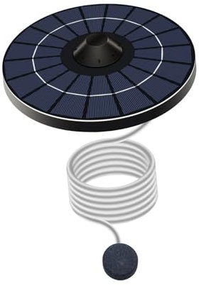 1 Set Solar Sauerstoffpumpe Tauchwasserpumpe Kleine Wasserpumpe Gaspumpe Pumpen Für Teiche Teichpumpen Für Fischteiche Wasserspielpumpe Aquarium Solar Sauerstoffpumpe Happyyami