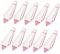 Yardenfun 10 Piezas De Colgantes De Cristal En Forma De Lágrima Para Lámparas De Araña Colgantes De Bolas Prismas Prismas De Cristal Colgantes Piezas Para Festivales