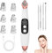 Quitar Puntos Negros,Succionador de Puntos Negros,Limpiador de Poros Electrico,Limpiador de Poros Succionador,con 6 Cabezales y 3 Modosy,para Limpieza Facial para Quitar Puntos Negros Acne Comedones