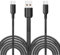 UCEC 2M USB Cable A to C, Dual USB C Cable Charging Splitter 1 to 2, USB A to USB C Splitter, Dual Head Type C Multi Charging Splitter