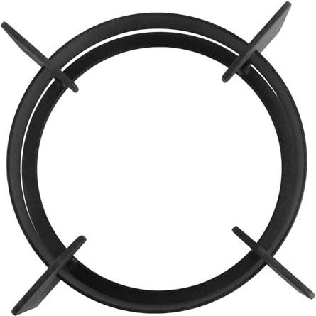 Alipis Support Antidérapant en Fonte à 4 Griffes pour Cuisinière à Gaz, Support Métallique pour Poêle, Wok et Casserole, Accessoire la Cuisine Solide Compatible Ustensiles Fonds Ronds et Plats