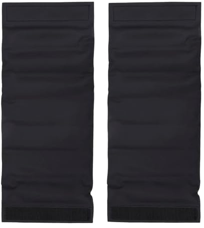 ACOLY 2 fundas enfriadoras reutilizables para botellas de cerveza, champán y refrescos, portátiles y plegables, para picnic al aire libre, color negro.