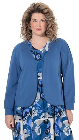 Ulla Popken Damen Sweatjacke