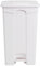 Jantex Kitchen Pedal Bin 87 Litre, White, Material: Polypropylene Plastic, Hooks for Bin Bags, Tight Fitting Lid, Size: 82(H) x49.5(W) x40(D) cm, Hands-Free Pedal Operation, DC713