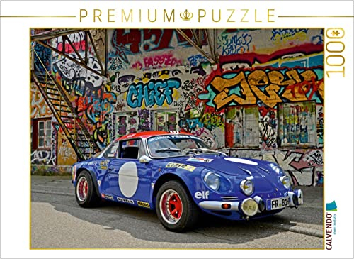 CALVENDO Puzzle EIN Motiv aus dem Kalender Renault Alpine A110 1000 Teile Puzzle quer | 1000 Teile Lege-Größe 64 x 48 cm Foto-Puzzle für glückliche Stunden