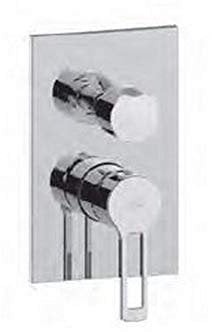 RIN019CR Miscelatore incasso doccia 3 uscite RINGO PAFFONI