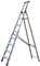 TB Davies 1211-027, 7 Tread Maxi 110 Platform Steps, Platform Height 1.59m, Aluminum, EN131 Professional