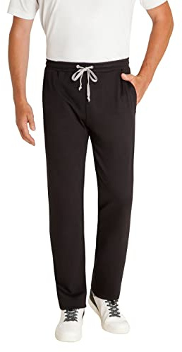hajo Polo & Sportswear Herren Homewearhose in Kurzgrößen schwarz 28