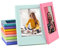 Sipobuy Arc-en-Coloré Mini Poche Magnétique Cadres Photo, 3.5x2.5 Pouces, Cadres Réfrigérateur, Fit pour Instax, 10 Couleurs/Pack