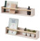 Vertbaudet VERTBAUDET2er-Set Wandregale Konfetti rosaONE Size