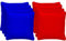 Offizielle Cornhole Tasche | 4 Blaue und 4 rote Taschen | Offizielle Größen | Premium Qualität | 100% Baumwolle | Wasserdicht | Amerikanisches Spiel | Outdoor Spiel | Freunde & Familie | OriginalCup®