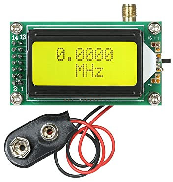 Acxico 1Pcs High Accuracy 1~500 MHz Frequency Counter RF Meter Tester Module for ham Radio