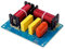 WEAH-228 diviseur de fréquence de Haut-Parleur Audio 2 Voies 180W Carte de Module de Filtre croisé Audio HiFi pour Haut-Parleur Bricolage Basses aiguës