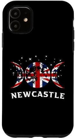 iPhone 11 Newcastle United Kingdom Flag Case
