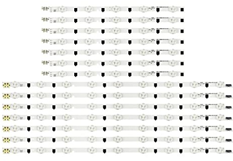 VISIYUBL LED Hintergrundbeleuchtung Streifen 14 Lampe for Samsung 42 TV D2GE-420SCB-R3 D2GE-420SCA-R3 UE42F5030AW UE42F55AK UE42F5300AK UE42F50SSS(Size:1 set)