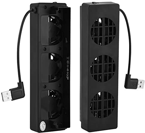 Ventilador de Refrigeración para Interruptor, Soporte de Ventilador de Repuesto para USB, Ventilador de Refrigeración Dual para