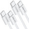 RAVIAD Cable USB C a USB C [2Pack 1M], 60W Cable USB C Carga Rapida PD 3.0 Cable Tipo C para iPhone 15 Pro Max, Samsung S24+ S24 Ultra S23 S22 A53, MacBook Pro Air, Pad Pro Air, Pixel, Huawei- Blanco