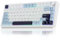 AULA F75 Mechanische Tastatur Gaming,2.4GHz/Type-C/BT5.0 Mechanical Keyboard mit Knopf,Fünfschichtige Gefüllte Struktur,RGB,QWERTY,Hot-Swap,Creamy Kabellos Gaming Tastatur 75 Prozent (Gletscherblau)