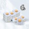 FloraVigo powerful cleaning dishwasher tablets, natural active enzymes, effective stain removal, all-in-one plant-based dishwasher salt and rinse aid, can remove limescale, stubborn oil stains 10 Tabs