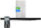 Campana Extractora 90 cm | Campana de Pared | acero inoxidable | vidrio negro | WiFi | apagado automático | Funcionamiento táctil | FLAT9006ED