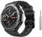 Astorgos Correa Compatible con Amazfit T-Rex 3, Pulsera Deportiva de Repuesto de Silicona Suave con Destornillador para Hombre Mujer, Negro