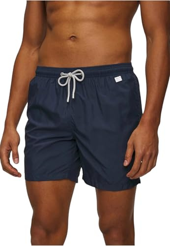 Mc2 Saint Barth Uomo Costume da Bagno Short LIG0004 Poliestere Blu Scuro L
