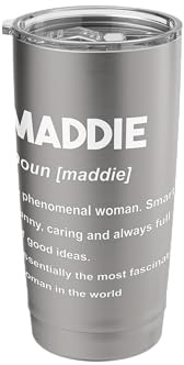 Maddie Name Stainless Steel Insulated Tumbler