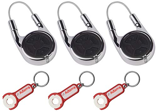 3x Hörmann HSD2 BS Chrom 2-Befehl Handsender BiSecur 868 MHz