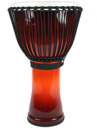TOCA Djembe Freestyle Rope Tuned SFDJ-7AFS African Sunset 7