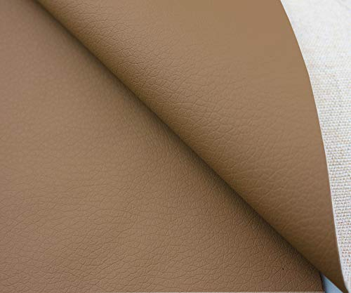 Kunstleder Möbel Textil Meterware Polster Stoff PU SOFT (Capuccino)