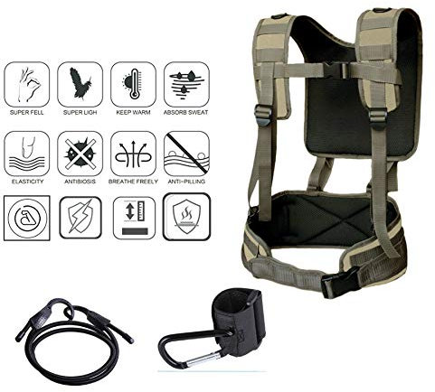 Metal Detector Generic Detecting Harness Sling Easy Swing Limb arm Saver Support Garden Detecting