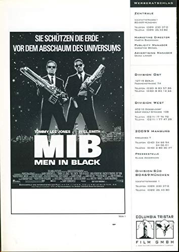 MIB - Men In Black - Werberatschlag