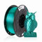 CCTREE PLA-Filament für 3D-Drucker, 1,75 mm starkes Seiden-PLA-Filament, mit Hochglanz-Effekt, Filament für Ender 3 V2 Creality 3D-Drucker, 1 kg Nettogewicht, Seidengrün
