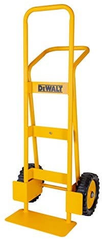 Dewalt Stick Sackkarre DXWT-101 - Max. Tragfähigkeit 500KG - Transportkarre - Transportwagen - Ergonomisches Design - Metall - Gelb