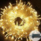 Plug in Fairy Lights, 50m 500 LED String Lights Mains Powered 8 Modes Christmas Tree Lights Waterproof Outdoor Indoor Decoration for Garden Bedroom Festival Party Holiday Wedding Xmas Gift(Warm White)