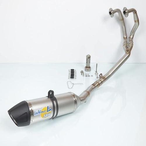 Pot d échappement Leovince compatible avec Moto Kawasaki 250 Ninja R 2008 à 2012 8408