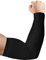 Ancokig Arm Sleeves Kühlung UPF 50+, Kompressions Tattoo Cover Armstulpen, Elastische, Atmungsaktiv, Anti-Rutsch, Kein Verblassen, Pillingresistent,Unisex-Ärmlinge (Black)