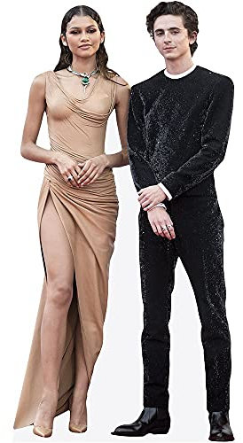 Zendaya And Timothee Chalamet (Duo) Mini-Prominente Ausschnitt