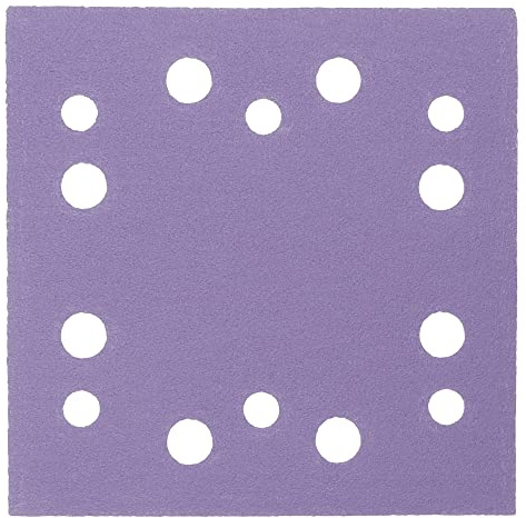 Aluminium Oxide 1/4 Sheet Sanding Sheet 120 Grit 114 mm x 110 mm Pack of 10