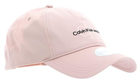 Calvin Klein Cappellino Donna Monogram Cappellino da Baseball, Rosa (Blossom), Taglia unica